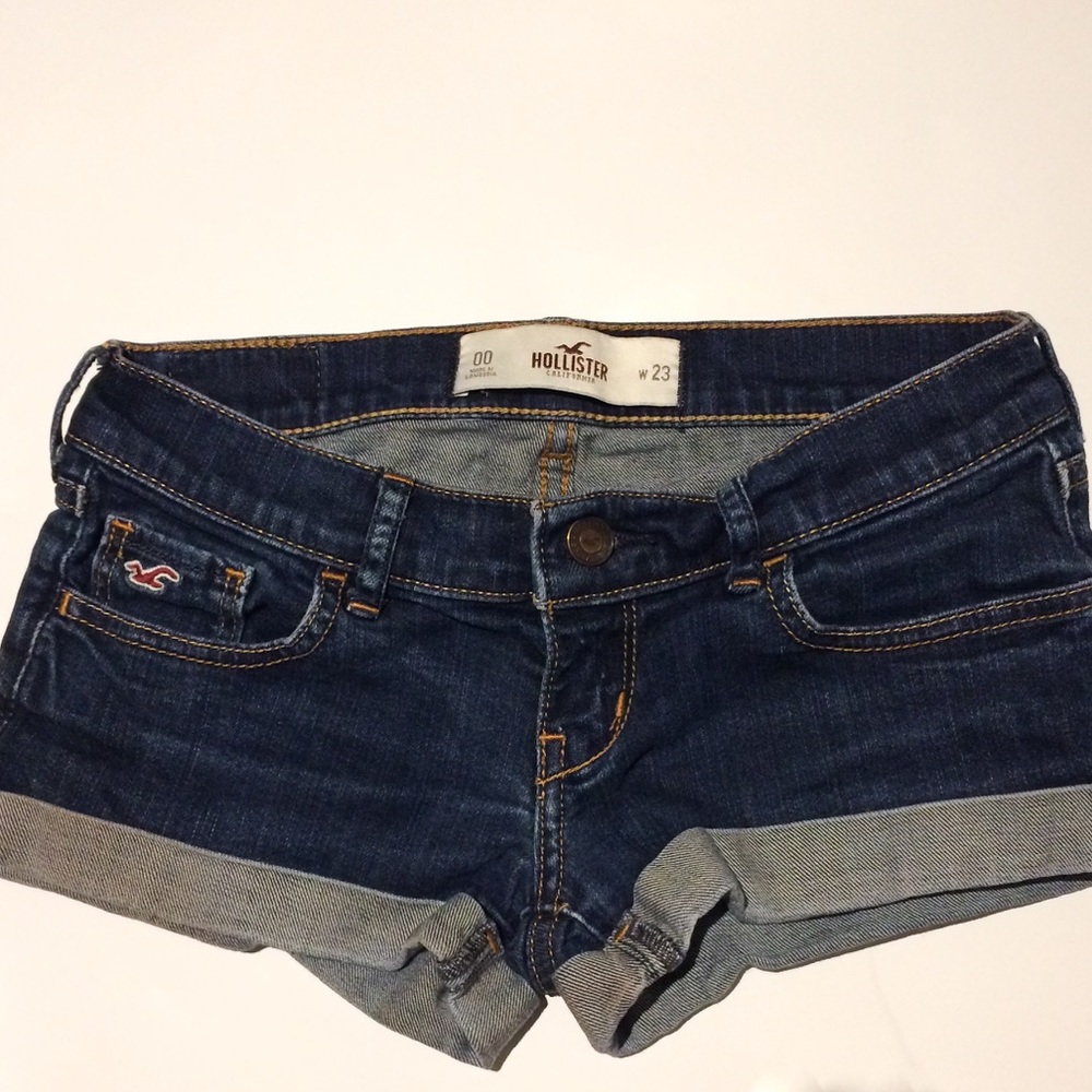 Hollister Low-Rise Jean Shorts